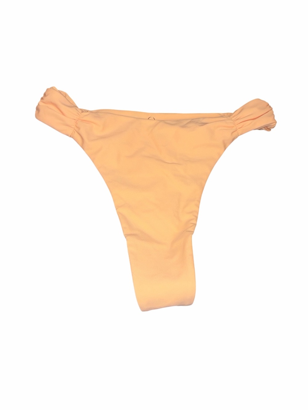 RIOT SWIM Peach Bikini Bottoms Size Small NWOT Cheeky Minimalist Swimwear